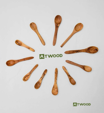Artwood handcrafted wooden kitchen utensil #000017